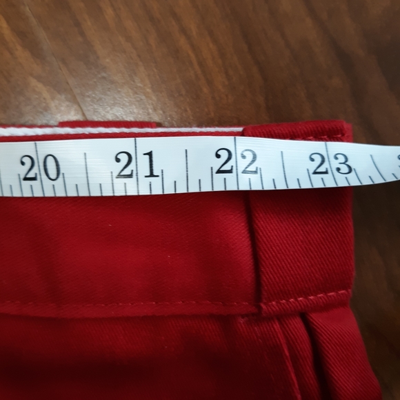 DICKIES Loose Fit Shorts Red Size 46 - Picture 5 of 6